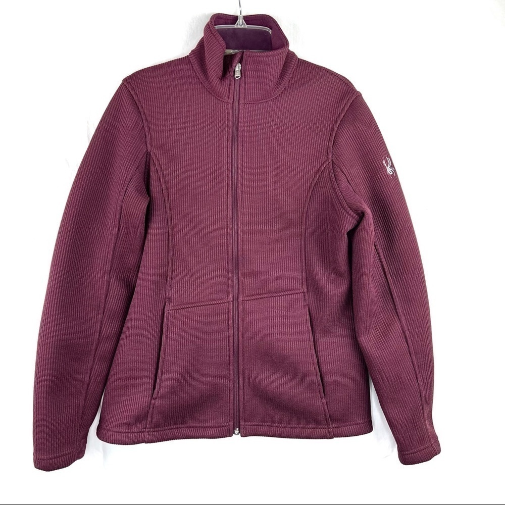 Euc-spyder Endure Stryke Fleece Fini Full Zip, MidWeight, Stretch Sweater Jacket